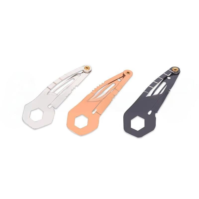 Tactical Hair Clip Multitool