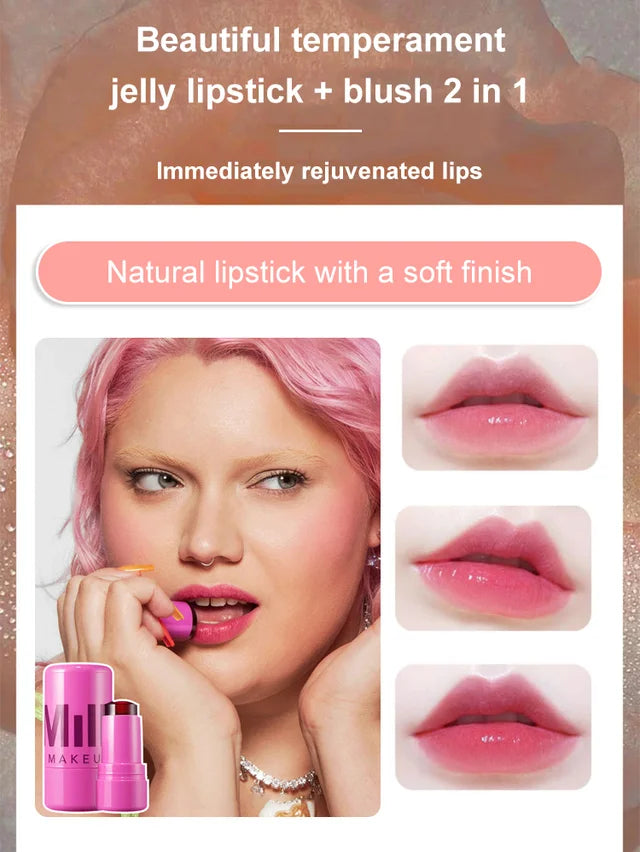 š„2024 Hot Selling Jelly Lipsticks + Blushes