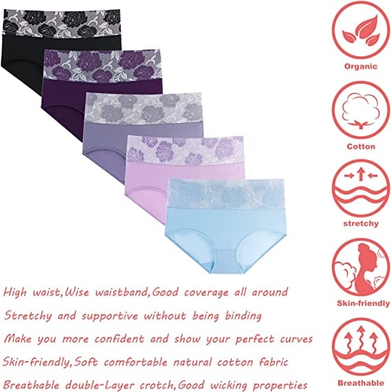 🔥High Waist Tummy Control Leak proof Panties(3-pack)