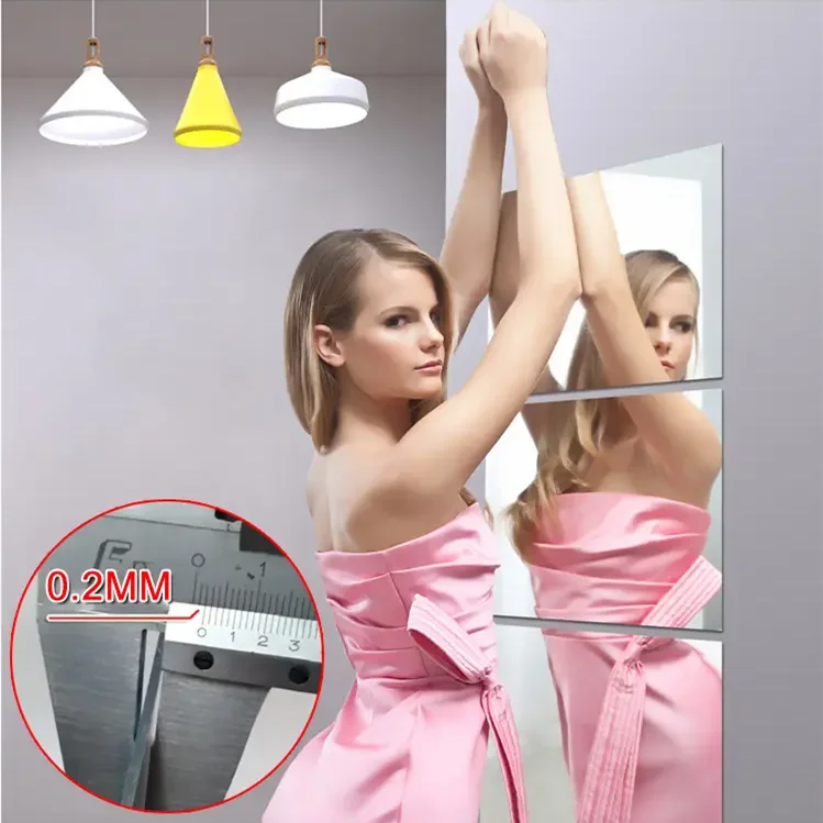 Self Adhesive UnBreakable Imported Acrylic Mirror