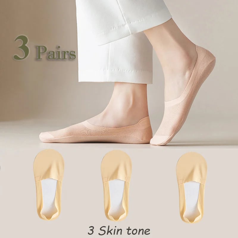 No Show Socks(3 pairs)