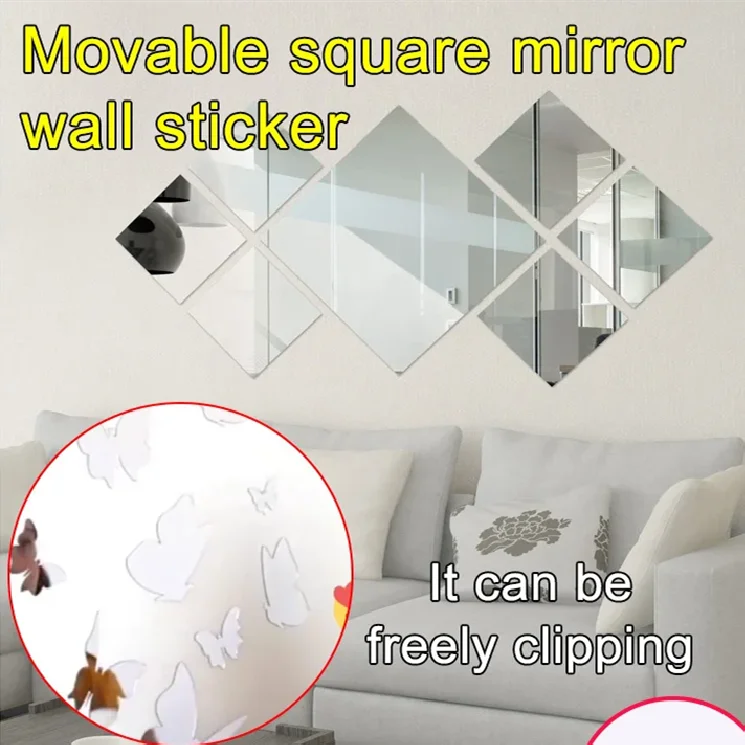 Self Adhesive UnBreakable Imported Acrylic Mirror