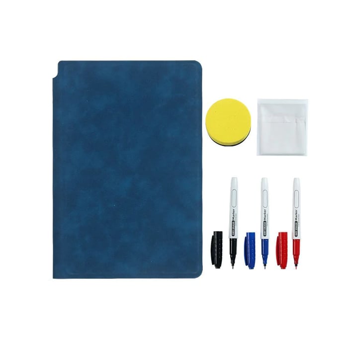 Smart Reusable Leather Notebook