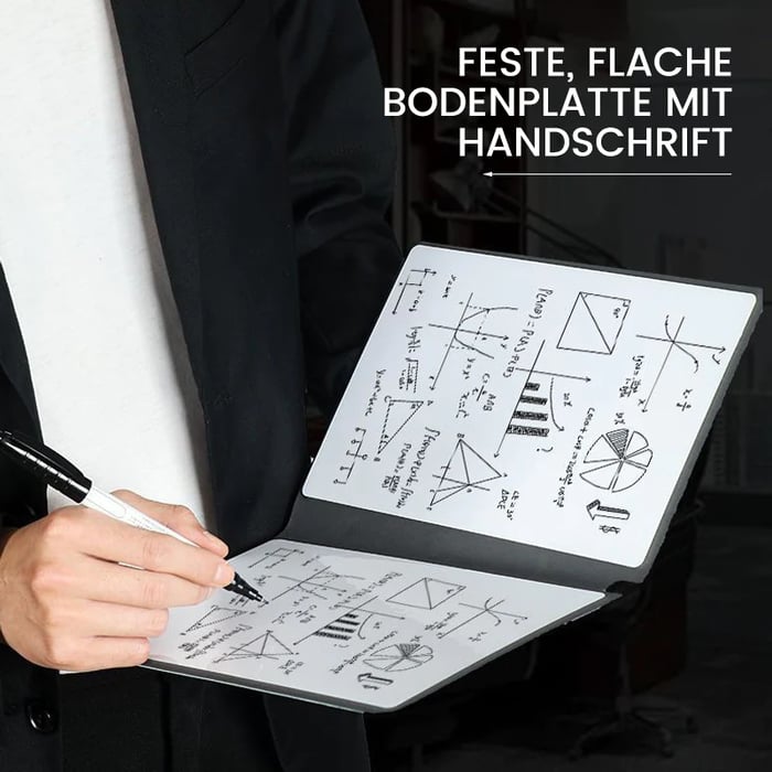 Smart Reusable Leather Notebook