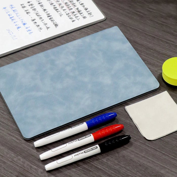 Smart Reusable Leather Notebook