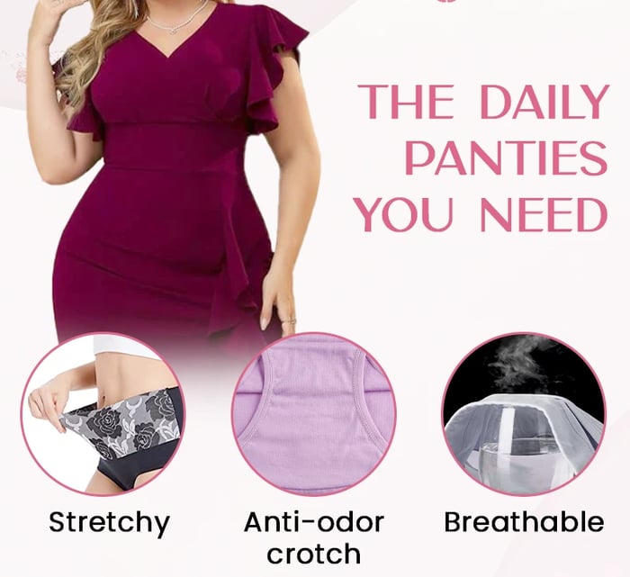 🔥High Waist Tummy Control Leak proof Panties(3-pack)