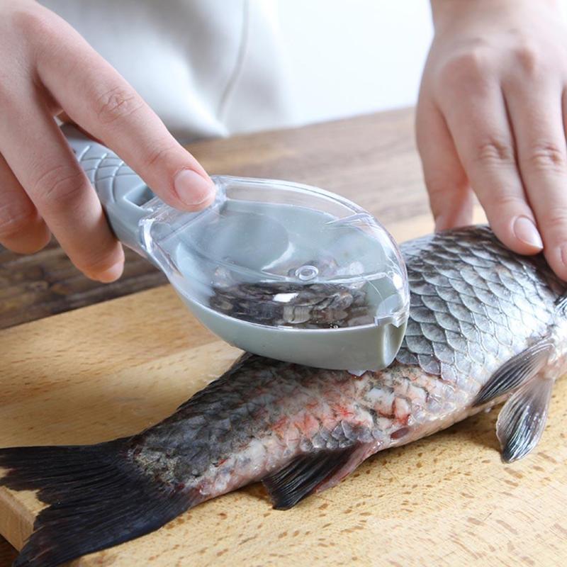 SCRAPING FISHING SCALE BRUSH