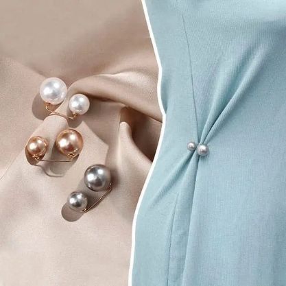Elegant Pearl Brooch