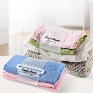Self-adhesive Clothes Storage Roll-up Straps(2 Pcs)