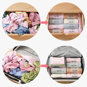 Self-adhesive Clothes Storage Roll-up Straps(2 Pcs)