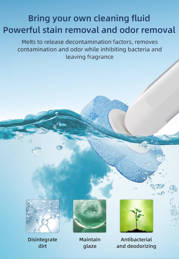 Disposable Toilet Cleaning Systemđ§