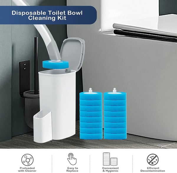 Disposable Toilet Cleaning Systemđ§