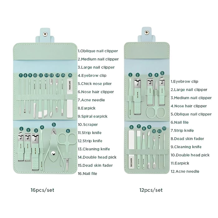 📢Special Promotion - Nail Clippers Portable Set (12/16pcs)