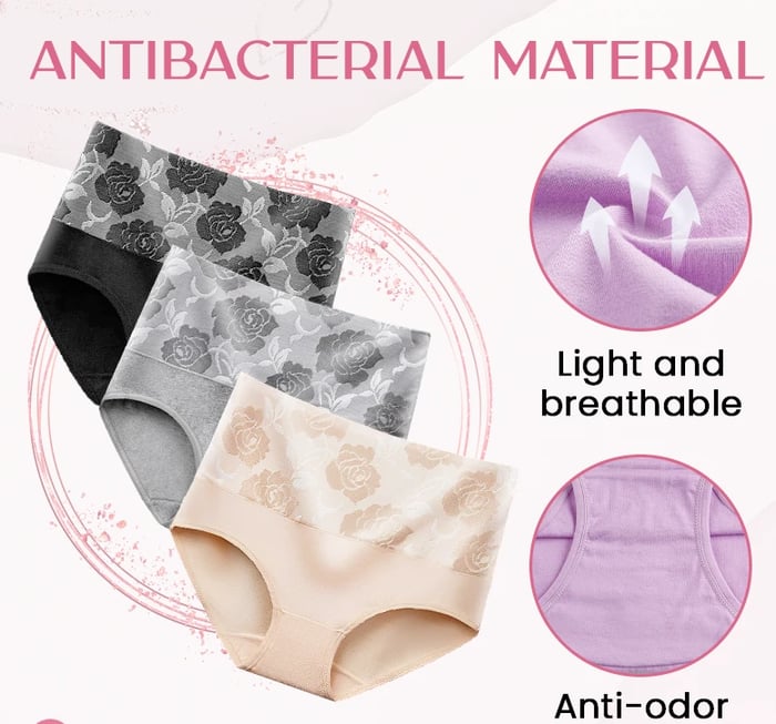 🔥High Waist Tummy Control Leak proof Panties(3-pack)