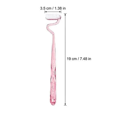 S-Shaped Vertical Soft Bristle Manual Toothbrush
