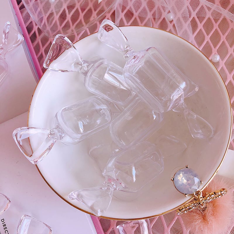 Transparent Candy Shape Jewelry Box(10 PCS )
