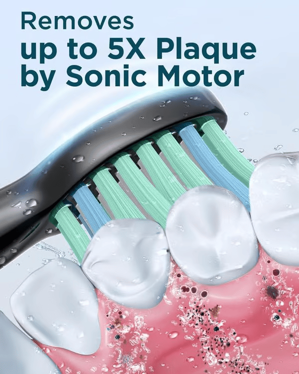 🔥Adult Sonic Electric Toothbrush（With 4 brush heads）