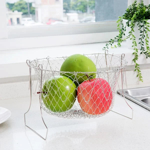 🔥LAST DAY 30% OFF🔥304 Stainless Steel Foldable Fry Basket