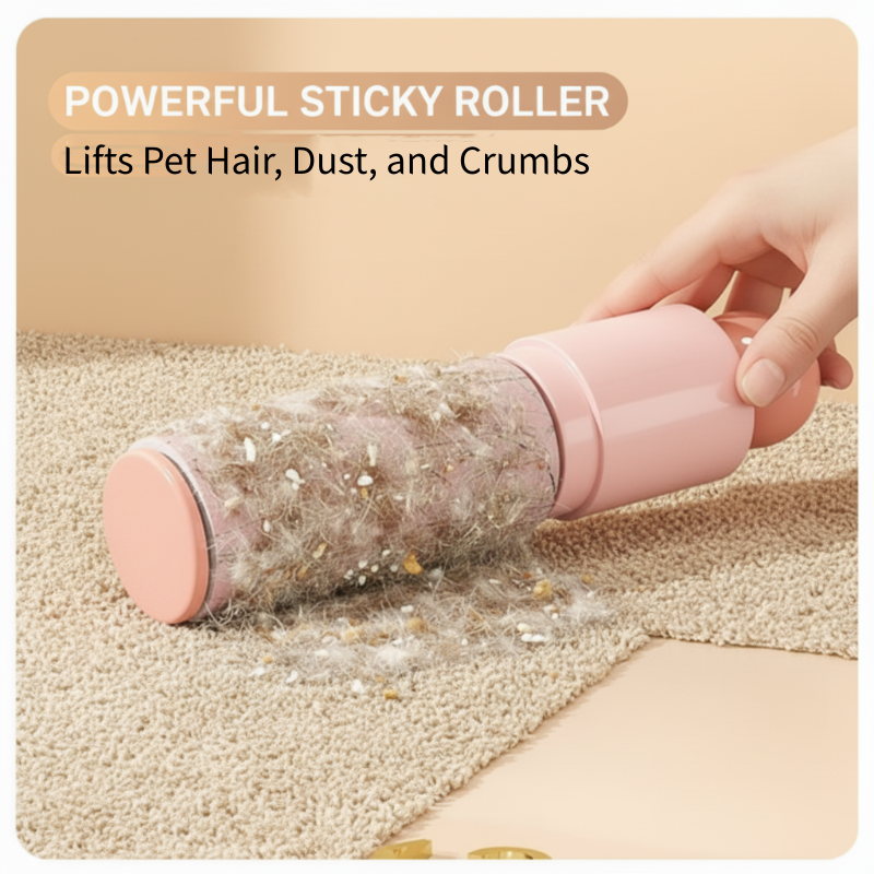 2-in-1 Reusable Washable Lint Roller