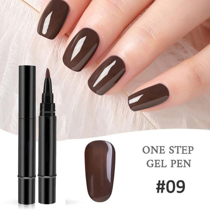 One Step Nail Gel Pen✅Eco-friendly & Tasteless