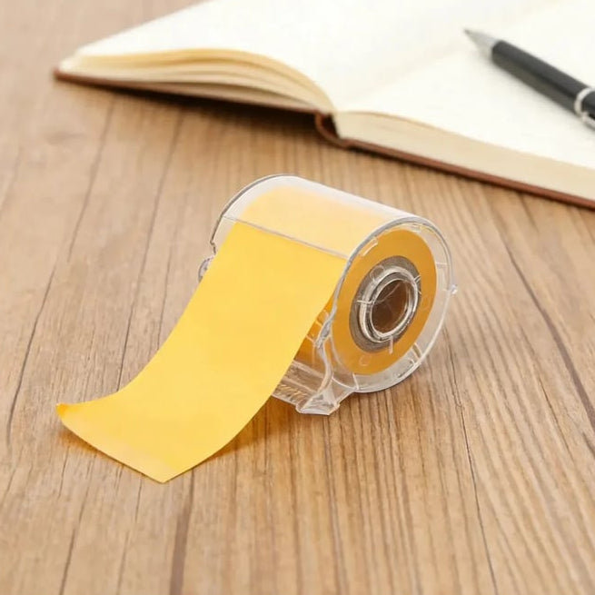 Portable Memo Pad High Stickiness Note Tape Tearable Multi-Function Note Roll