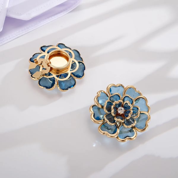 🎉🌸 Flower Button Covers – Instant No-Sew Shirt & Blouse Upgrade