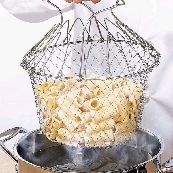 🔥LAST DAY 30% OFF🔥304 Stainless Steel Foldable Fry Basket