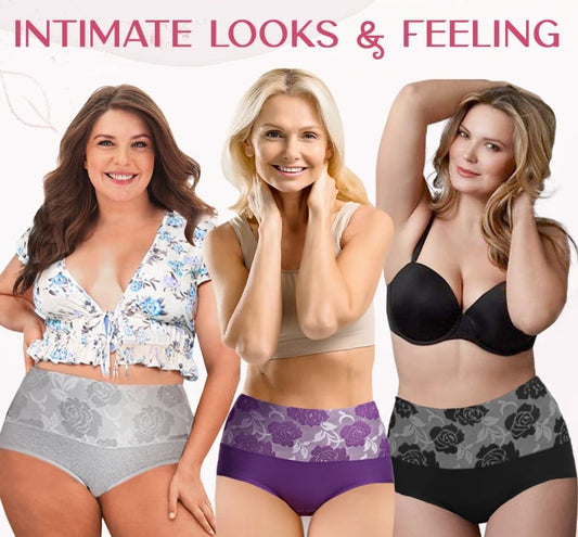 🔥High Waist Tummy Control Leak proof Panties（3-pack）