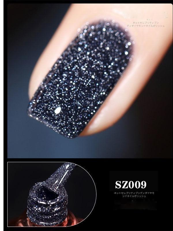 High Density Glitter Nail Gel Polish