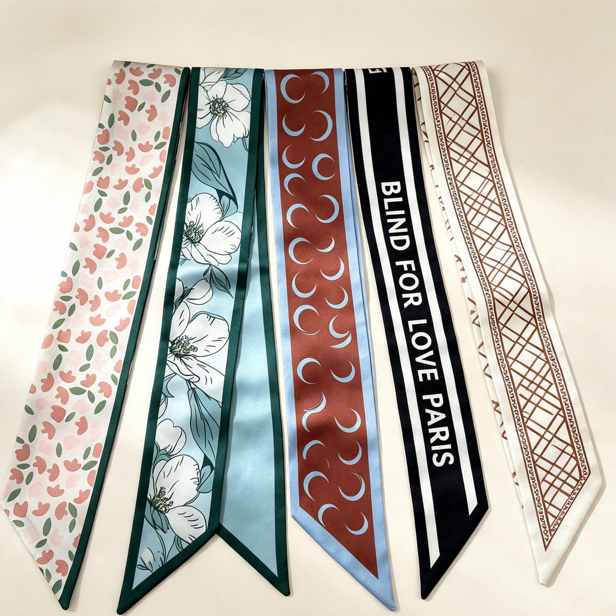 Women's Fade-Proof Silk-Like Multifunctional Fashion Accessories Set