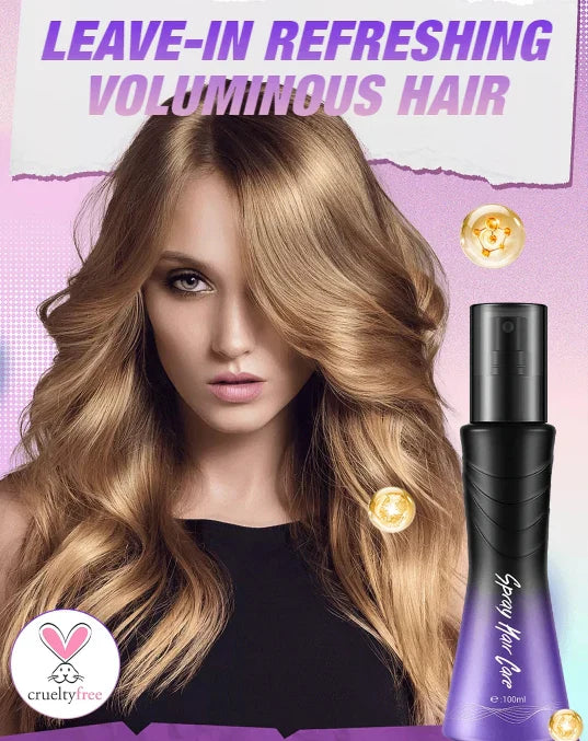 Leave-In Refreshing Voluminous Non-Sticky Spray for Hair Care