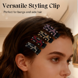 💕Rhinestone Hair Clip for Bangs