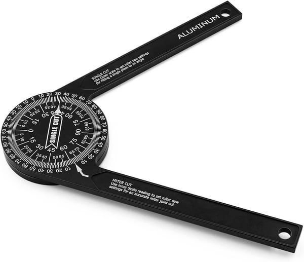 Miter Saw Protractor 360°Angle Measurement Angle Finder Tool