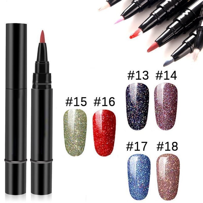 One Step Nail Gel Pen✅Eco-friendly & Tasteless