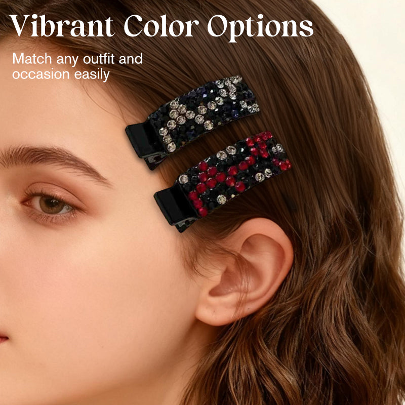 💕Rhinestone Hair Clip for Bangs