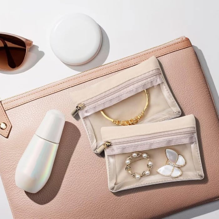 Visible Jewelry Arranging Bag