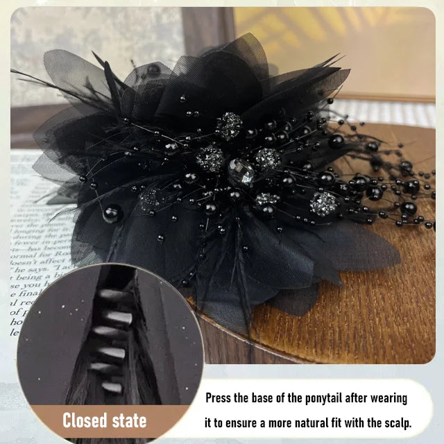 Butterfly's Tear Tassel Hair Clip