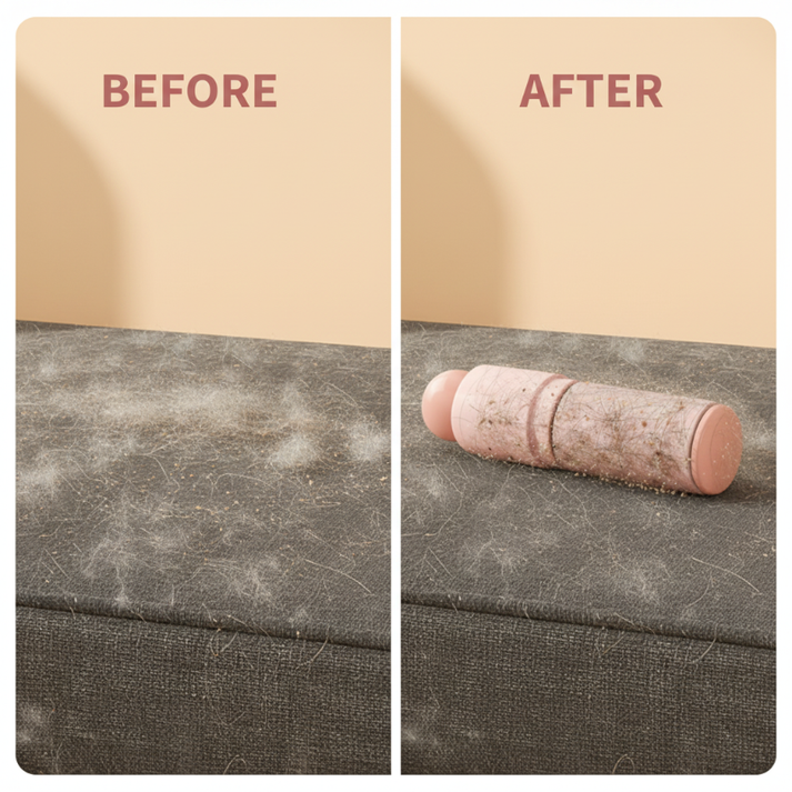 2-in-1 Reusable Washable Lint Roller