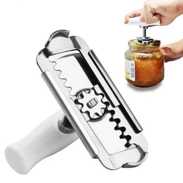 Effortless Stainless Jar Opener