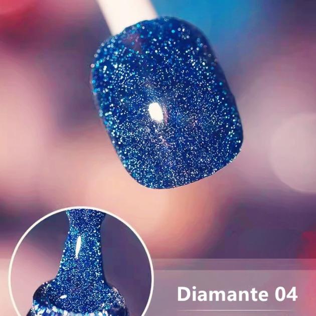 ✨ Shiny and glossy rhinestone gel nail polish | Glossy and long-lasting manicure! 💅