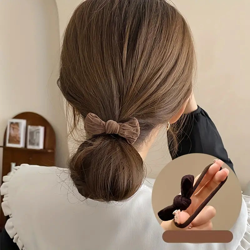 30Pcs Set Bow Hair Ties Set