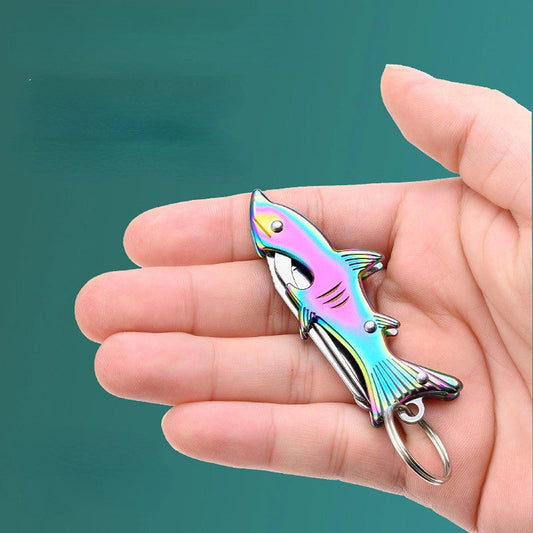 4-in-1 Folding Keychain Knife