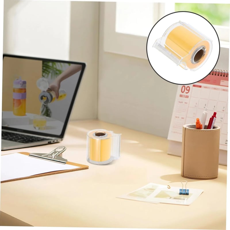 Portable Memo Pad High Stickiness Note Tape Tearable Multi-Function Note Roll