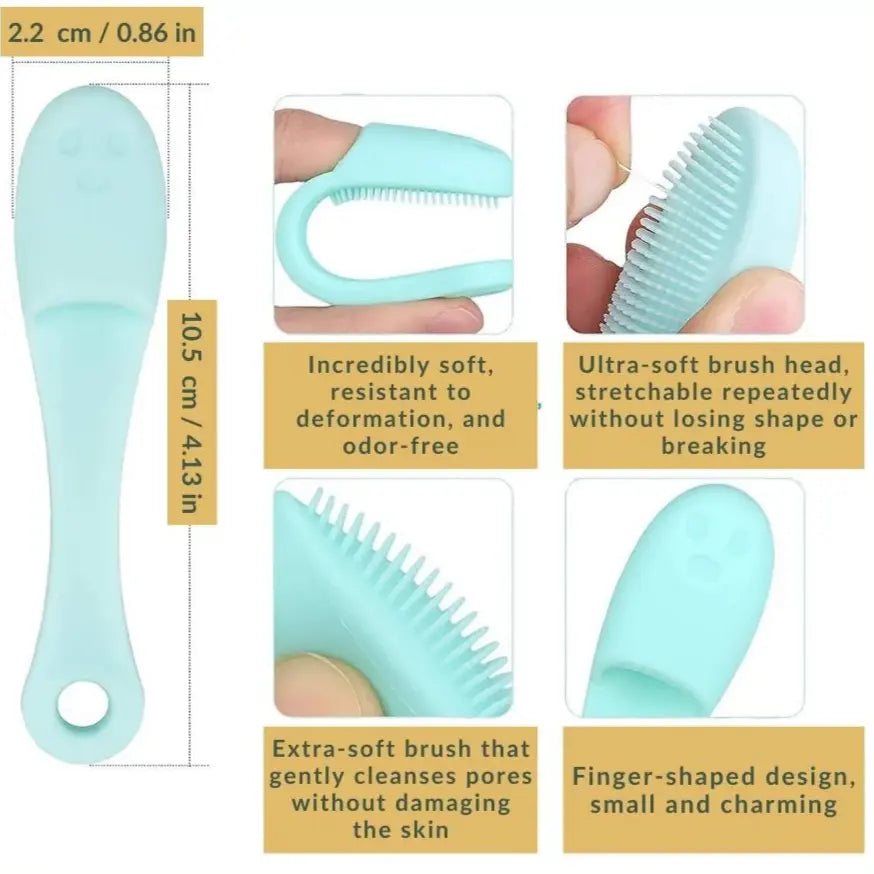 💧Facial Cleansing Brush: Perfect for Sensitive Skin 💖