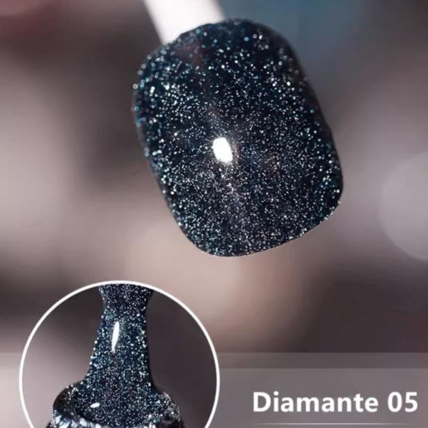 ✨ Shiny and glossy rhinestone gel nail polish | Glossy and long-lasting manicure! 💅