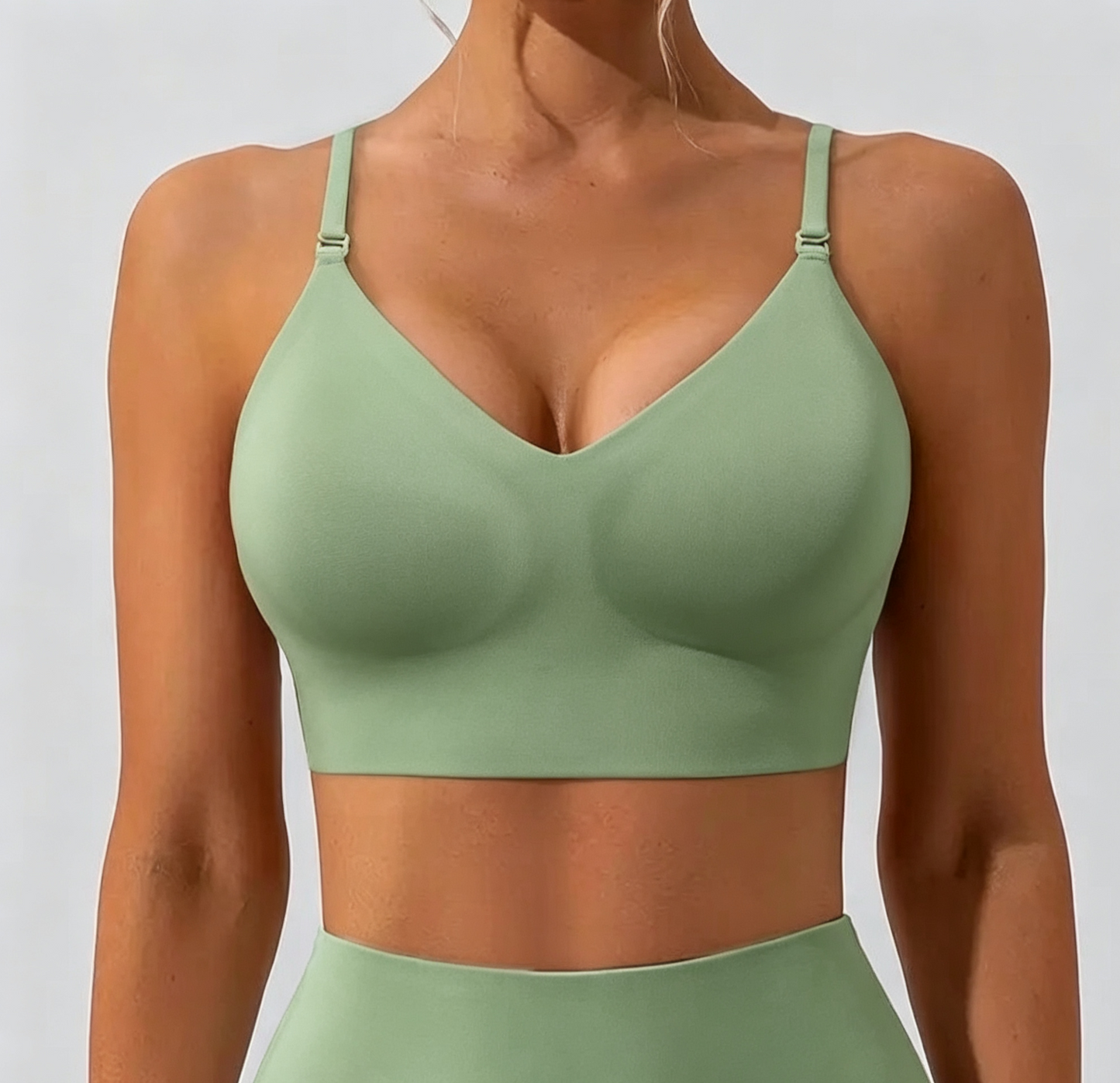 🔥Women's Solid Color Wireless Backless Bra