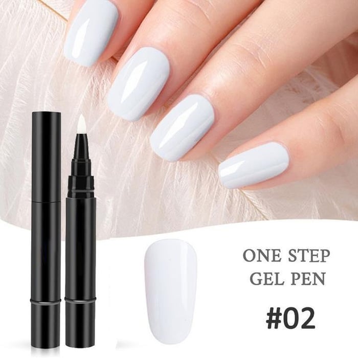 One Step Nail Gel Pen✅Eco-friendly & Tasteless