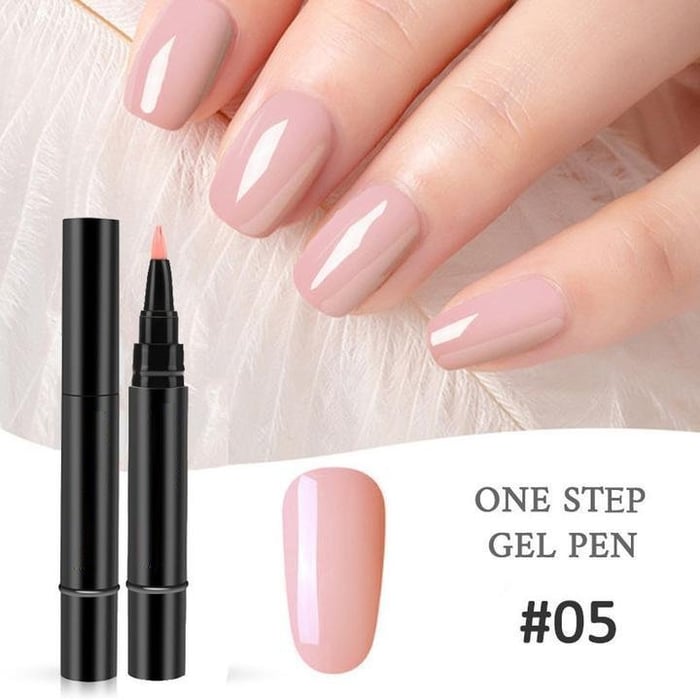 One Step Nail Gel Pen✅Eco-friendly & Tasteless