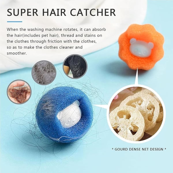 10-Pack Pet Hair Remover Dryer Balls