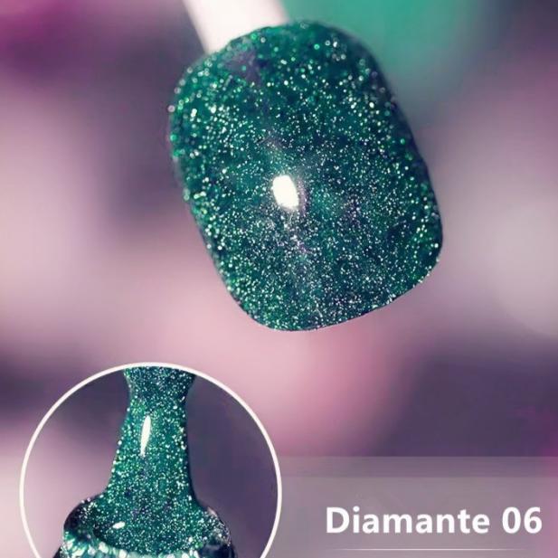 ✨ Shiny and glossy rhinestone gel nail polish | Glossy and long-lasting manicure! 💅